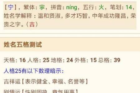 楠字五行格局揭秘:如何通过名字洞悉性格解析?