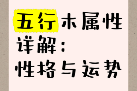 名字五行格局大揭秘:木属性名字反而能助你运势?