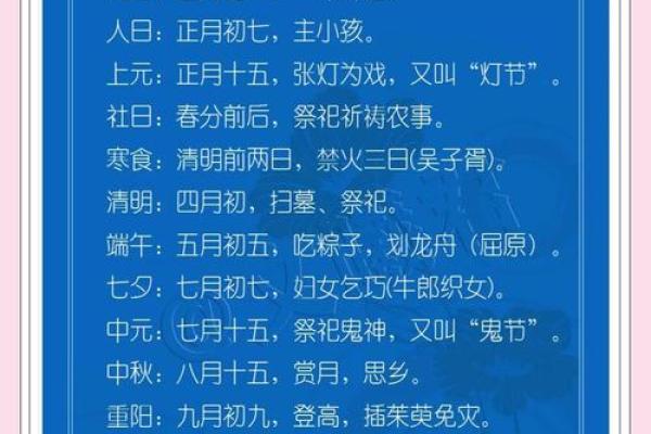 习俗与节令：深入了解中国传统节日