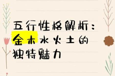 五行颠覆传统:揭秘性格解析中的新视角