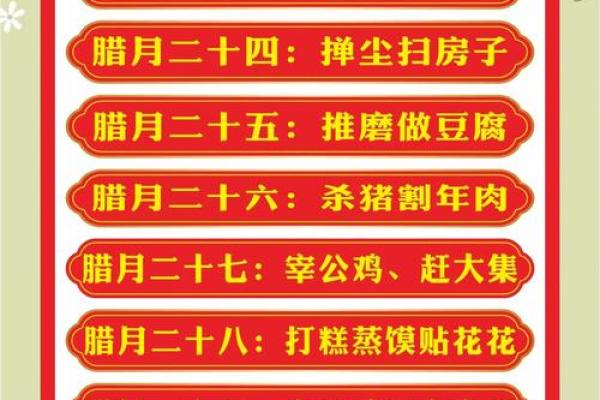 农历新春前的节令与习俗 农历新春前的节令与习俗