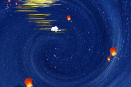 十月的天文奇观，秋季星空如何成为传统节日的背景