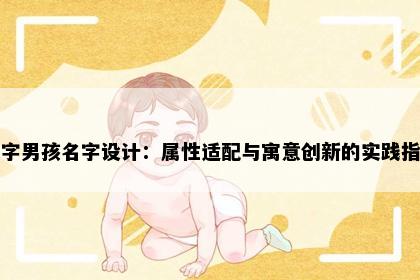 义字男孩名字设计：属性适配与寓意创新的实践指南