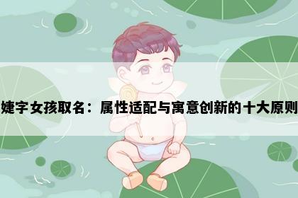 婕字女孩取名：属性适配与寓意创新的十大原则