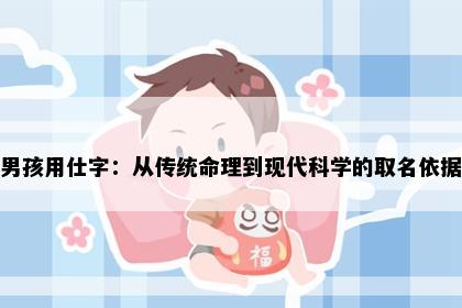 男孩用仕字：从传统命理到现代科学的取名依据